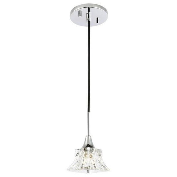 Woodbridge Lighting Christina Transitional Metal Pendants in Chrome