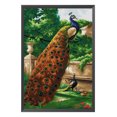 thumbnail image 1 of Cuadros Decorativos 14CT punto de cruz completo Animal estampado DIY bordado Kit impreso decoración del hogar JShteea Nuevos Originales, 1 of 9
