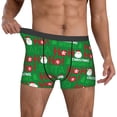 thumbnail image 2 of Kdxio Men's Boxer Briefs with Cute Santa And Ho Ho Ho Print - Comfortable and Breathable Underwear for Everyday Wear, 2 of 7