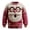 A-Red1244, variant on XIAOCHA Mens Christmas Santa Print Pullover Sweatshirt Relaxed Fit Holiday Sweatshirts