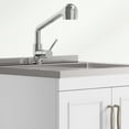 thumbnail image 5 of Simpli Home Cardinal 28 inch Wide Utility Sink and Laundry Cabinet, Glacier White Finish, 5 of 6