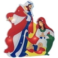 thumbnail image 5 of Northlight 17.75" Lighted Holy Family Nativity Scene Christmas Window Silhouette, 5 of 8