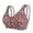 Grey, variant on FhsagQ Bra Women's Bras Sleep Thong Women Casual Breathable Button down Top Bra Underwear without Steel Ring Gathering Bra Womens Bras Black Womens Bras Bodysuit Xs 40
