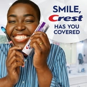(2 pack) Crest Toothpaste, 3D White Brilliance Vibrant Peppermint Teeth Whitening Toothpaste, 2.4 oz