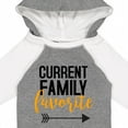 thumbnail image 4 of Inktastic Current Family Favorite Boys or Girls Long Sleeve Baby Bodysuit, 4 of 5