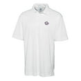 thumbnail image 2 of Men's Cutter & Buck White TCU Horned Frogs DryTec Genre Textured Solid Polo, 2 of 3