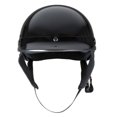thumbnail image 5 of Raider Motorcycle Half Helmet DOT Approved, Gloss Black, XL, 5 of 5