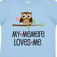 thumbnail image 4 of Inktastic My Memere Loves Me Grandchild Owl for Girl Girls Toddler T-Shirt, 4 of 5