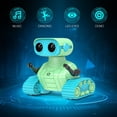 thumbnail image 2 of Robot de juguete ALLCELE RC recargable para niños con música y LED, 2 of 7