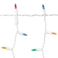 thumbnail image 3 of Indoor/Outdoor 300-Count LED Icicle Christmas Lights, Multicolor, 18', Holiday Time, 3 of 6