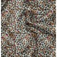 thumbnail image 1 of Soimoi Green Moss Georgette Fabric Leopard Animal Skin Fabric Prints By Yard 42 Inch Wide, 1 of 6