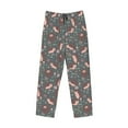 thumbnail image 4 of Balery Hedgehogs and Flowers1 print Men's Pajama Pants,Ultra Lightweight Pjs,Lounge Pant-Small, 4 of 9