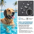 thumbnail image 6 of Dog Ear Muffs Noise Reduction Hood, Adjustable Waterproof Ear Protection Cover for Dogs, Calming Ear Wrap for Fireworks, Thunderstorms, Grooming, Bathing and Travel, S/M/L, 6 of 6