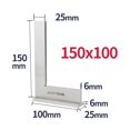 thumbnail image 2 of L90 Degree Angle Ruler Measurement Multi-model Square Ruler Basic Woodworking Ruler Test Ruler Scale Ruler Square Ruler, 2 of 8