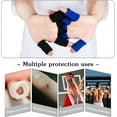 thumbnail image 4 of 10 Pcs Thumb Splint Brace Support,Bexikou Elastic Compression Finger Protector,Finger Protector Sleeve for Pain Relief, Arthritis, Trigger Finger, Sports, Basketball, Baseball (Blue), 4 of 7