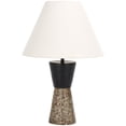 thumbnail image 4 of Safavieh Callie 12" Traditional Terrazzo/Iron Sheet Table Lamp, Gray/Black, 4 of 5