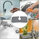 thumbnail image 3 of Bearachild Grifo Platos Secado de agua Alfombrilla absorbente Lavable Reutilizable Fregadero Surround Guard Encimera Cocina Baño Suministros de limpieza para el hogar 38x13cm, 3 of 6