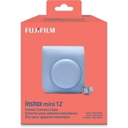 Fujifilm Instax Mini 12 Instant Film Camera, Bundle with PixiByte Microfiber Cloth, Blue