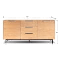 thumbnail image 7 of Origins by Alpine Modern Akira Sideboard, Light Oak, 7 of 7