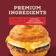 thumbnail image 3 of Jimmy Dean Protein Breakfast, Sausage, Egg, Cheese Croissant, Fully Cooked Frozen Sandwiches, 2 Count, 3 of 17