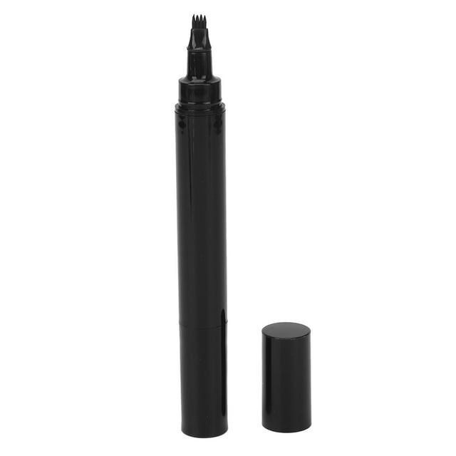 Beard Pen Filler, 2 In 1 Double Ended Beard Pencil Filler Long Lasting Black Sweat Proof For Men For Home