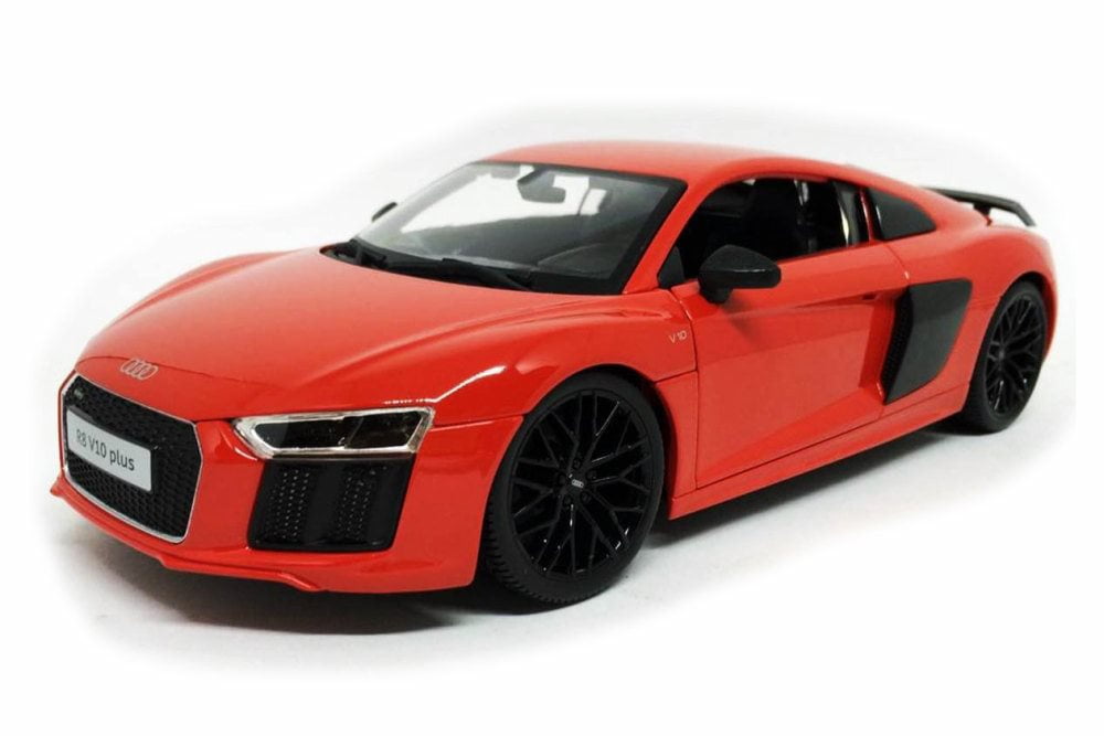 Audi R8 V10, Red Maisto 36213OR 1/18 Scale Diecast Model Toy Car