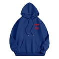 thumbnail image 4 of Wxolcjlv Womens Cherry Print Pullover Hoodies Oversized Drawstring Hooded Sweatshirts Fall Cute Tops, 4 of 7
