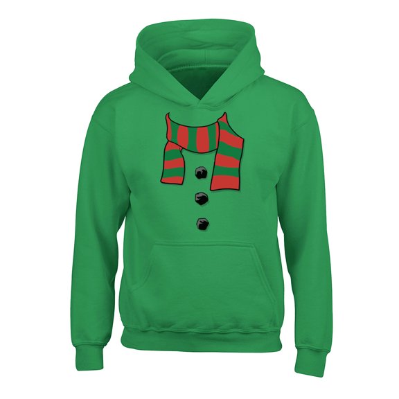 Awkward Styles Christmas Hoodies for Kids Youth Snowman Xmas Scarf Sweatshirt