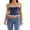 Blue, variant on Rdhnmea Women Y2k Cami Tank Tops  Sexy Lace Trim Spaghetti Strap Camisole Backless Summer Going Out Crop Top Streetwear
