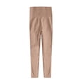 thumbnail image 4 of Anti Cellulite 3D Leggings Compression Resistance Band Leggings for Women Butt Lifting Scrunch Butt Yoga Pants Khaki L, 4 of 9