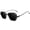 Black grey, variant on Retro Thick Edge Sunglasses for Men: Metal Frame and PC Lenses for Enhanced Style and Durability