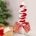 thumbnail image 6 of 12pc Peppermint-Themed Pipe Cleaner Picks - for Winter/Christmas Decor - Factory Direct Craft, 6 of 8