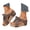 Brown, variant on Wedges Sandals for Women Lace up Thick Sole Non Slip Cork Orthotic Sandal Casual Summer Dressy Platform Slides 2026 Black 6