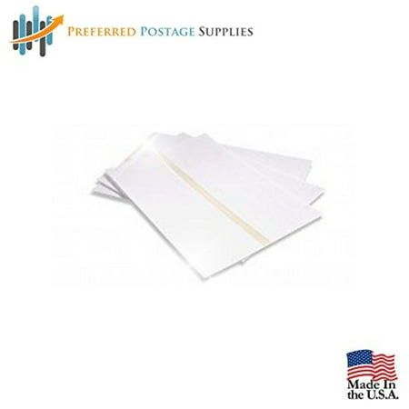 Usp 35 Preferred Postage Supplies (USPS Approved) Box of 100 Double Postage Meter Tapes 5.5 x 3.5 Compares to Pitney Bowes 612-0, 612-7, 612-9 & 620-9 Postage Meter Tape 05204 Two labels Per Sheet ()