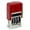 Red, variant on YongCo Adjustable English Date Stamp for Scrapbook Packaging Rubber Date Roller Stamp