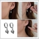 thumbnail image 3 of 1 par de aretes de cráneo Pendientes de cráneo vintage Pendientes de calaveras góticas para mujeres, 3 of 8
