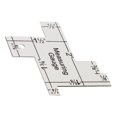 thumbnail image 4 of SPRING Precision Seam Measuring Gauge Metal Quilting Tailor Ruler Template Sewing Ruler For DIY Patchwork Quilting Sturdy Sewing Ruler Section A 1, 4 of 9