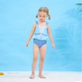 thumbnail image 1 of Traje de baño dividido para niñas pequeñas y medianas, falda de princesa de nieve linda, 1 of 6