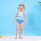 thumbnail image 1 of Traje de baño dividido para niñas pequeñas y medianas, falda de princesa de nieve linda, 1 of 6