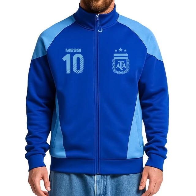 Chaqueta deportiva Lionel Messi con licencia oficial de la Asociación Argentina de Fútbol de Icon Sp
