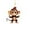 A, variant on Gytml Cute 2D Flat Monkey Christmas Ornaments, Cartoon Animal Hanging Decor, 3.14" Lightweight Tree Pendant For Holiday Party & Home Decor(B-3.14")