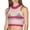 Rose Red, variant on Y2K Knit Crop Top Women Color Blocking Gradient Turtle-Neck Sleeveless Summer Camisole Tank Top Khaki L