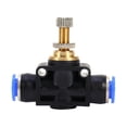 thumbnail image 1 of Pneumatic Push In Fittings Air Valve Water Hose Tube Pipe Connector Speed Joiner, 1 of 6