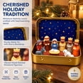 thumbnail image 5 of 3Pcs Mini Christmas Nativity Set in Tin Box – Mini Holy Family Figurines – Religious Christmas Decor Gift for Family, 5 of 8