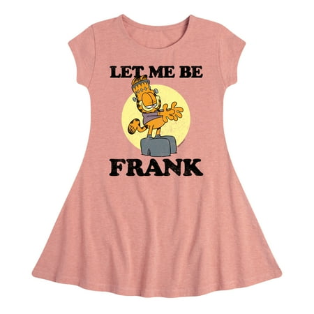 

Garfield - Let Me Be Frank - Toddler And Youth Girls Fit And Flare Dress