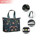 thumbnail image 2 of Pioneer Flower Floral Print Pattern Travel Tote Bags for Women Carry On,Large Weekender Bags for Women Travel,Multi Functional Duffle Bag for Work,Shopping,Sports, 2 of 5