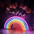 thumbnail image 3 of LED Lamp / Night Lamp Neon - Rainbow Multicolor, 3 of 5