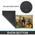 thumbnail image 7 of Red Wine Kitchen Rugs Sets of 2, Grapes Vintage Farmhouse Home Kitchen Rugs and Mats, Washable Non Skid Absorbent Microfiber Kitchen Floor Decor Mat 17"x 47"+17"x 30", 7 of 7