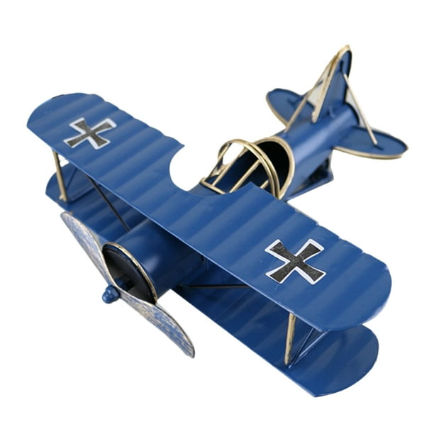 Simulación De Doble Ala Fighter Diecast Modelo De Juguetes De De año de Colco Simulación de avión fundido a presión