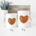 thumbnail image 4 of Rainbow Mug, Love Mug, Love And Rainbow Coffee Mug, 70's Style Mug, Groovy Mug, Vintage Kitchen Gift, 70's Style Kitchen Decor, Ceramic Novelty Coffee Mugs 11oz, 15oz Mug, Tea Cup, Gift, 4 of 4